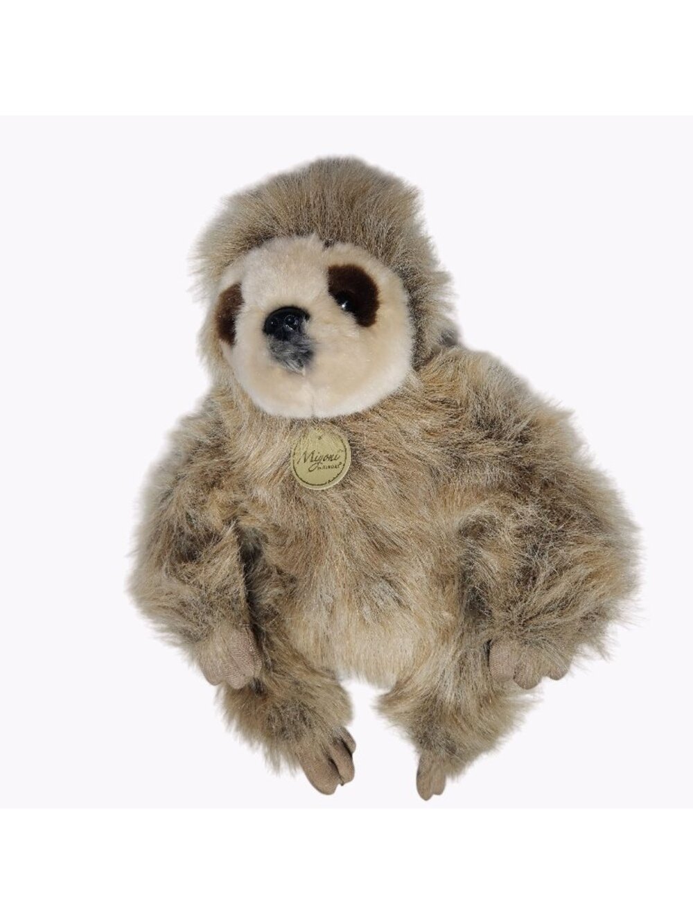Three Toed Tree Sloth 12 in Plush Realistic Stuffed Animal Toy Miyoni by Aurora